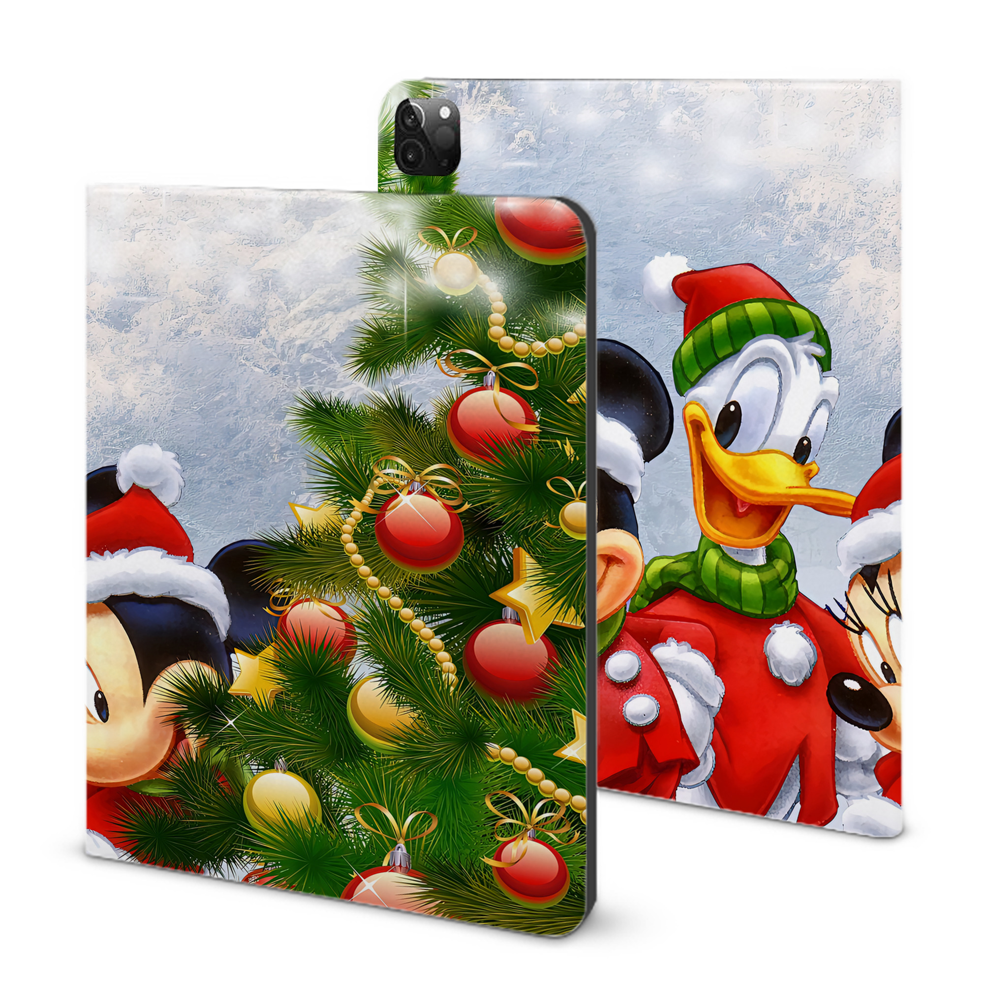（画像用） ミッキーマウス Mickey Mouse IPadケース ペンホルダー付き ブックスタイルデザイン